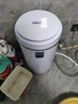 奧克斯（AUX）脫水機家用大容量不銹鋼甩干機甩干桶 小型宿舍公寓出租房單脫水甩干迷你脫水桶大家電器 10斤殺菌款【藍光殺菌不銹鋼桶+快速脫水干至9成】 曬單實拍圖