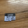 雷克沙（Lexar）256GB TF(MicroSD)存儲卡 V30 A2 讀205MB/s 無人機運動相機官方推薦內(nèi)存卡 暢拍4K(SILVER PLUS) 曬單實拍圖