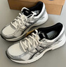 亞瑟士ASICS男鞋透氣跑鞋運(yùn)動鞋緩震舒適跑步鞋 GEL-CONTEND 4 白色/銀色 42.5 曬單實拍圖