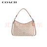 蔻馳（COACH）【品牌直供】女士LAUREL中號手提單肩斜挎包流浪包 人造革 曬單實(shí)拍圖