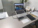 漢梓宸筆記本支架帶擴展塢多功能Type-C拓展塢HDMI4K60Hz投屏PD100W供電USB3.0數(shù)據傳輸升降折疊風扇散熱 10口擴展【4K投屏+PD供電+USB3.0】 曬單實拍圖