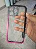 星仕美適用蘋果16promax手機(jī)殼iPhone15pro拼色邊框14plus散熱鏤空氣囊防摔13/12半包硅膠11創(chuàng)意保護(hù)套 【黑+紅】拼色邊框/鏡頭全包 蘋果16ProMax 曬單實(shí)拍圖