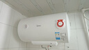美的（Midea）【整機8年質(zhì)保】50升電熱水器2100W節(jié)能省電速熱出租屋雙重殺菌加長防電墻國家補貼15%F50-21WA1 曬單實拍圖