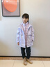 波司登25年秋季羽絨服鴨絨男女兒童5A抗菌合體短款輕薄連帽外套 曬單實(shí)拍圖