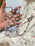 FUNNY RICH郁金晚霞適用iPhone16ProMax手機殼蘋果15puls新款磁吸保護套漸變色透明14女款防摔高級感清新創(chuàng)意 香芋紫+月下愛麗絲手機鏈D4 iPhone 15 曬單實拍圖
