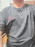 啄木鳥（TUCANO）冰絲短袖t恤男士夏季2025新款寬松速干衣服男款胖子大碼半袖體恤 FJNZA136-6819灰色 XL (建議130-145斤) 曬單實拍圖