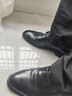 七匹狼商務(wù)男士皮鞋男款柔軟壓花牛皮鞋子通勤正裝鞋皮鞋男結婚新郎婚鞋 3501黑色 43 碼 曬單實(shí)拍圖