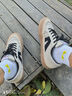 VISION STREET WEAR官方 STICK KNIT復(fù)古編織經(jīng)典低幫反毛皮板鞋運(yùn)動(dòng)滑板鞋男女 「晨曦」米白色 43 曬單實(shí)拍圖