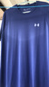 安德瑪（Under Armour）官方短袖男t恤夏季新款圓領(lǐng)訓練輕薄透氣運動(dòng)半袖速干衣1327965 【新款速干T恤】藍色 XL 曬單實(shí)拍圖