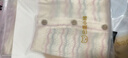 巴厘小豬女寶寶針織衫夏季長(zhǎng)袖空調(diào)服開(kāi)衫兒童毛衣透氣上衣女童薄款外套 象牙白 110 曬單實(shí)拍圖