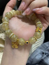 【招財(cái)進(jìn)寶】新款金發(fā)晶手串男女金鈦晶招財(cái)轉(zhuǎn)運(yùn)黃水晶手鏈女禮物 【招財(cái)進(jìn)寶】高品質(zhì)水晶12mm 曬單實(shí)拍圖