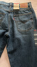 Levi's李維斯25年春夏女士美式BAGGY寬松直筒高街潮流牛仔褲情侶衣櫥 藍(lán)色 27 (31) 曬單實(shí)拍圖