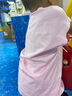 巴厘小豬寶寶背心夏季無袖薄款嬰兒衣服男童T恤女童休閑夏款兒童無袖上衣 桃紅100棉） 90 cm 曬單實拍圖