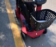 皮皮熊老年代步電動(dòng)車帶娃母子車四輪老年人高續(xù)航家用折疊代步小紅車 【可折疊款】S3紅 曬單實(shí)拍圖