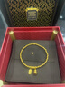 周大福經(jīng)典傳承寓意招財(cái)納福葫蘆黃金手鏈(工費(fèi)1180)約10.32g F235853 曬單實(shí)拍圖
