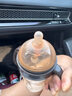 康巴豆奶嘴適配世喜斷奶大奶瓶配件重力球?qū)W飲杯鴨嘴奶瓶蓋四喜替換吸管 一體吸管奶嘴【中十字孔10月+】 曬單實(shí)拍圖