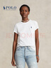 Polo Ralph Lauren 拉夫勞倫 女裝 經(jīng)典款棉質(zhì)平紋針織圓領(lǐng)T恤RL24225 100-白色 XS 曬單實(shí)拍圖