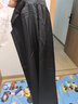 自由系白色醋酸緞面闊腿褲女2025新款爆款夏季薄款冰絲褲國風(fēng)新中式褲子 曬單實拍圖