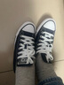 匡威（Converse）All Star 男女鞋經(jīng)典低幫休閑情侶帆布鞋 102329 海軍藍 37碼  曬單實(shí)拍圖