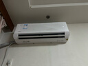 美的（Midea）空調(diào)1.5匹掛機(jī)酷清風(fēng)/冷靜星新一級節(jié)能省電變頻防直吹客廳國家補(bǔ)貼KFR-35GW/N8KQ1-D1酷省電同款 曬單實拍圖