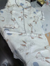 9i9孕婦月子服哺乳衣夏季短袖短褲純棉紗布睡衣產后喂奶服套裝A71L 曬單實拍圖