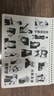 1000張黑白動(dòng)漫貼紙咒術(shù)回戰(zhàn)鬼滅之刃火影海賊王周邊手帳裝飾貼畫 黑白款火影忍者貼紙65枚 曬單實(shí)拍圖