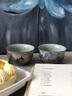 希爾庫班鎏金汝窯茶杯品茗杯主人杯夫妻對杯家用送父親節(jié)長輩生日禮物 鎏金粉青汝窯丨禪定對杯 禮盒裝 曬單實(shí)拍圖