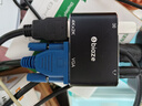 畢亞茲 Mini HDMI轉(zhuǎn)VGA/HDMI一拖二轉(zhuǎn)換器帶音頻 二合一4k高清微型轉(zhuǎn)接頭線 平板電腦連接投影儀 曬單實拍圖