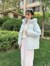 波司登反季羽絨服女90絨面包服寬松短款保暖加厚外套B250245112XS 曬單實(shí)拍圖