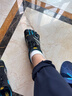 Vibram室內(nèi)健身綜合訓(xùn)練鞋 五指鞋男鞋輕便透氣防滑運(yùn)動(dòng)赤足鞋KMD 黑/藍(lán)/綠色男款 40 曬單實(shí)拍圖