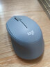 羅技（Logitech）M330 輕音鼠標 無線鼠標 辦公鼠標 右手鼠標 帶無線微型接收器 灰色 曬單實拍圖