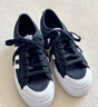 adidas NIZZA PLATFORM厚底增高運(yùn)動(dòng)帆布鞋男女阿迪達(dá)斯三葉草   白   38.5 曬單實(shí)拍圖
