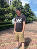 吉普（JEEP）【工裝純棉】高端休閑五分褲男士2025夏季薄款短褲男潮牌中褲子男 曬單實(shí)拍圖