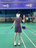 PHIGEER馬拉松跑步運動套裝女夏季后口袋放手機健身訓練服專業(yè)速干五分褲 黛紫色兩件套（紫褲） M 曬單實拍圖