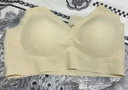 歐迪芬內(nèi)衣女無痕小胸顯大聚攏防下垂遮副乳上托性感軟支撐春夏薄款文胸 粉底膚 L 【建議體重110-125斤】 曬單實拍圖