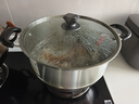 美廚（maxcook）蒸鍋 304不銹鋼32cm單層蒸鍋 加厚復(fù)合底燃?xì)鉅t電磁爐通MCZ2272 曬單實拍圖