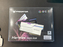 宏碁掠奪者（PREDATOR）48G(24G×2)套裝 DDR5 6000頻率 臺(tái)式機(jī)內(nèi)存條 Hermes冰刃系列 RGB燈條(C28) 白色 AI電腦配件 曬單實(shí)拍圖