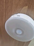 大頭人（datouren）人體感應(yīng)燈充電床頭燈臥室光控?zé)魳堑佬P(guān)櫥柜燈充電感應(yīng)小夜燈 曬單實拍圖