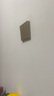鴻雁開關(guān)插座面板E4系列灰色三開雙控三鍵兩路控制開關(guān)墻壁無框大板 曬單實拍圖