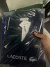 LACOSTE法國鱷魚女裝25春夏新款修身V領(lǐng)短袖Polo衫|DF2431 HHW/藏青色/白色拼色 M 38 曬單實(shí)拍圖