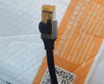 秋葉原 超六類網(wǎng)線 CAT6A類雙屏蔽純銅8芯雙絞線 工程級(jí)萬兆網(wǎng)絡(luò)連接線 電腦寬帶成品跳線 2米 QS567A 曬單實(shí)拍圖