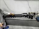 京炫拖車玩具大號遙控遙控平板拖車玩具工程模型運(yùn)輸卡車仿兒童電動車 96CM 雙電池[續(xù)航40分鐘] 曬單實(shí)拍圖