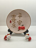 赟婭招財(cái)貓鑰匙收納玄關(guān)裝飾品擺件入戶門口鞋柜客廳家居喬遷新居禮品 福袋貓+木架+平安喜樂擺臺(tái)+兩貓 曬單實(shí)拍圖