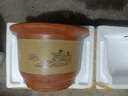 陶瓷大花盆家用落地蘭花多肉盆紫砂粗砂花盆特價(jià)清倉(cāng)大口徑花盆 口徑32cm一個(gè)盆+托盤 曬單實(shí)拍圖