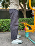 愛步（ECCO）休閑板鞋男 25年秋季新款簡約厚底休閑鞋運(yùn)動(dòng)男鞋 街頭球鞋539814 灰色/白色/砂礫灰/藻綠色 43 曬單實(shí)拍圖