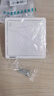 西門子（SIEMENS）致典系列雅白 開關(guān)插座面板電源墻壁插座 家用墻壁暗裝86型 單開單控帶熒光 曬單實(shí)拍圖