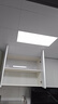 美的（Midea）LED集成吊頂燈面板燈護(hù)眼全光譜高顯指廚房燈窄邊框廚衛(wèi)燈48瓦 曬單實(shí)拍圖
