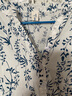 拉夏貝爾（La Chapelle）短袖襯衫女裝新品2025年夏季新款時(shí)尚小個(gè)子打底衫汗衫上衣女 青花瓷 L 建議110-120斤 曬單實(shí)拍圖