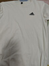 adidas情侶休閑純棉上衣圓領(lǐng)短袖T恤男女夏季阿迪達(dá)斯官方輕運(yùn)動(dòng) 米白 XL 曬單實(shí)拍圖