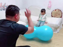 邁飛特兒童感統(tǒng)訓(xùn)練花生球嬰兒早教大龍球大號(hào)顆粒瑜伽球?qū)殞毤雍衿胶馇?【感統(tǒng)訓(xùn)練】海天藍(lán) 90CM*45CM 曬單實(shí)拍圖